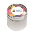 Gum Balls in Small Round Window Tin